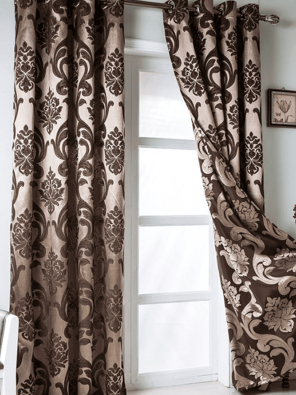 Golden Brown Curtains