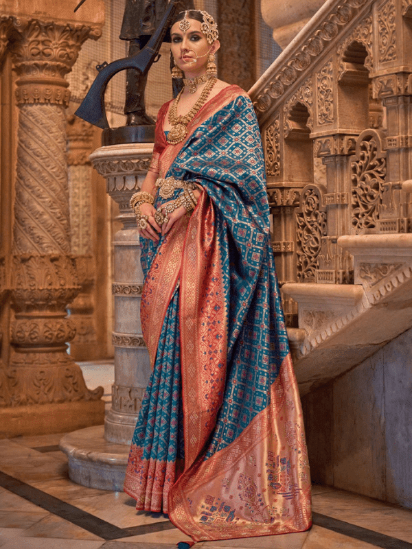 Gold Tissue Silk Saree